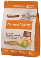 Корм для кішок Natures Variety Adult Sterilised Chicken 3 kg 