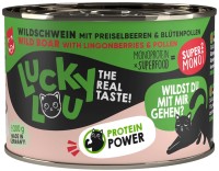 Karma dla kotów Lucky Super Mono 2 Wild Boar 200 g 