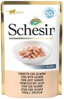 Фото - Корм для кішок Schesir Adult Pouch Tuna/Salmon 50 g 