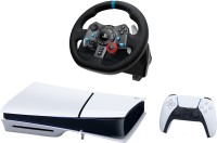 Фото - Ігрова приставка Sony PlayStation 5 Slim + Racing Wheel 