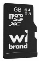 Фото - Карта пам'яті Wibrand microSD UHS-I Class 10 + Adapter 128 ГБ