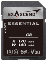 Фото - Карта пам'яті Exascend Essential UHS-I V30 SDXC 128 ГБ