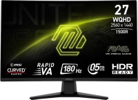 Фото - Монітор MSI MAG 274CQF 27 "  чорний