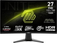 Zdjęcia - Monitor MSI MAG 276CXF 27 "  czarny