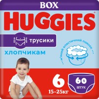 Фото - Підгузки Huggies Pants 6 / 60 pcs 