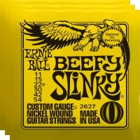 Zdjęcia - Struny Ernie Ball Slinky Nickel Wound 11-54 (3-Pack) 