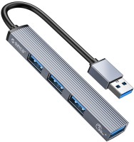 Zdjęcia - Czytnik kart pamięci / hub USB Orico AH-A13-GY-EP-HW 