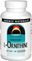 Фото - Амінокислоти Source Naturals L-Ornithine 667 mg 50 cap 