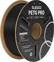 Фото - Пластик для 3D друку Elegoo PETG PRO Black 1kg 1 кг  чорний