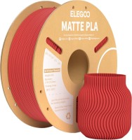 Zdjęcia - Filament do druku 3D Elegoo PLA Matte Ruby Red 1kg 1 kg  czerwony