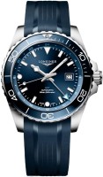 Фото - Наручний годинник Longines HydroConquest GMT L3.890.4.96.9 