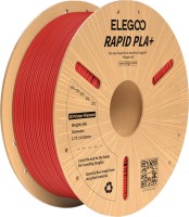 Фото - Пластик для 3D друку Elegoo Rapid PLA+ Red 1kg 1 кг  червоний