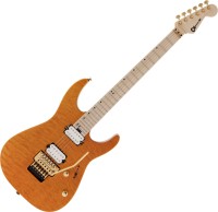 Фото - Електрогітара / бас-гітара Charvel Pro-Mod DK24 HH FR M Mahogany with Quilt Maple 