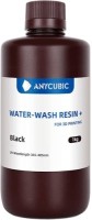 Фото - Пластик для 3D друку Anycubic Water-Wash Resin+ Black 1kg 1 кг  чорний