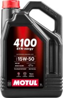 Фото - Моторне мастило Motul 4100 Syn-Nergy 15W-50 5 л