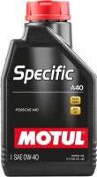 Zdjęcia - Olej silnikowy Motul Specific A40 0W-40 1 l