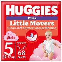 Фото - Підгузки Huggies Little Movers Pants For Girls 5 / 68 pcs 