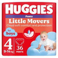 Фото - Підгузки Huggies Little Movers Pants For Boys 4 / 36 pcs 