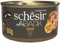 Zdjęcia - Karma dla kotów Schesir After Dark Chicken Canned 80 g 