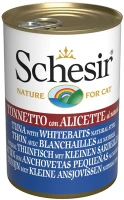 Фото - Корм для кішок Schesir Adult Canned Tuna/Whitebaits  140 g