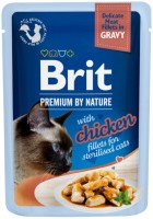 Фото - Корм для кішок Brit Premium Pouch Sterilised Chicken 85 g 