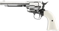 Пневматичний пістолет Umarex Colt SAA .45 - 5.5" CO2 Pellet Nickel Finish 