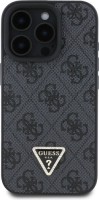 Zdjęcia - Etui GUESS Leather Triangle Strass for iPhone 16 Pro 