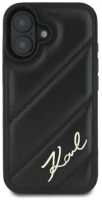 Чохол Karl Lagerfeld Quilted Signature for iPhone 16 Plus 