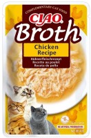 Zdjęcia - Karma dla kotów INABA Ciao Broth Chicken Recipe 40 g 