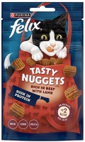 Zdjęcia - Karma dla kotów Felix Tasty Nuggets Beef/Lamb  50 g