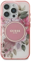 Фото - Чохол GUESS Flower & Tonal Circle with MagSafe for iPhone 16 Pro 