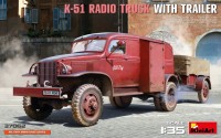 Фото - Збірна модель MiniArt K-51 Radio Truck With Trailer (1:35) 