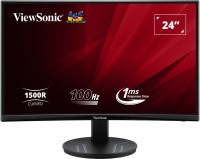 Фото - Монітор Viewsonic VA2416C 23.6 "  чорний