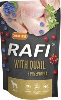 Zdjęcia - Karm dla psów Rafi Adult Grain Free Quail Pouch 500 g 1 szt.