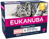 Фото - Корм для кішок Eukanuba Senior Grain Free Chicken 12 pcs 