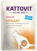 Фото - Корм для кішок Kattovit Urinary Pouch with Salmon 85 g 