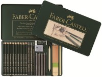 Фото - Олівці Faber-Castell Pitt Monochrome Graphite Set of 29 