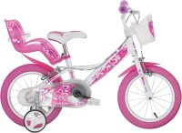 Фото - Дитячий велосипед Dino Bikes Little Heart 14 