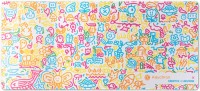 Фото - Килимок для мишки Keychron Desk Mat Graffiti Party 