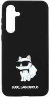 Чохол Karl Lagerfeld Silicone Choupette Metal Pin for Galaxy A55 