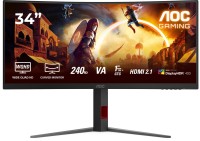 Zdjęcia - Monitor AOC CU34G4Z 34 "  czarny