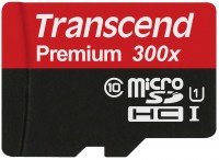 Zdjęcia - Karta pamięci Transcend Premium 300X microSD UHS-I 64 GB
