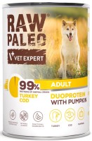 Zdjęcia - Karm dla psów VetExpert Raw Paleo Adult Turkey/Cod 0.4 kg