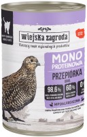 Фото - Корм для кішок Wiejska Zagroda Adult Canned Monoprotein Quail 400 g 