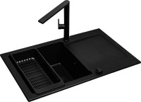 Zdjęcia - Zlewozmywak kuchenny Pyramis Mido 79x50 1B 1D 070176502BT 790x500 bateria