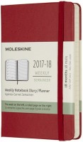 Фото - Щоденник Moleskine 18 months Weekly Planner Pocket Red 