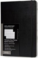 Фото - Щоденник Moleskine Daily Planner Vertical Large Black 