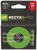 Фото - Акумулятор / батарейка GP Recyko Pro  6xAAA 800 mAh