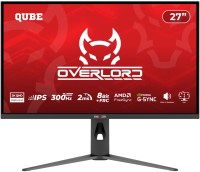 Zdjęcia - Monitor QUBE Overlord G27Q300H 27 "  czarny