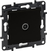 Фото - Розетка Legrand Niloe Step 863574 чорний